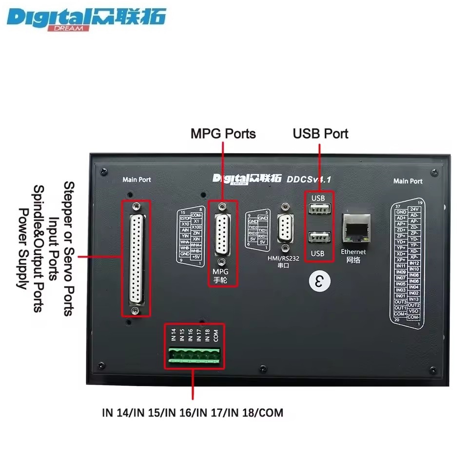 Digital Dream DDCS V4.1 3/4 Ax - Ddcs V4.1 4 Axis Cnc Offline Controller recension och pris